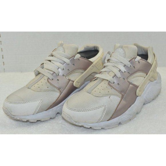 Nike Youth Huarache Run GS Phantom Running Rose Gold Tan Shoes Sz 6Y 654280 014